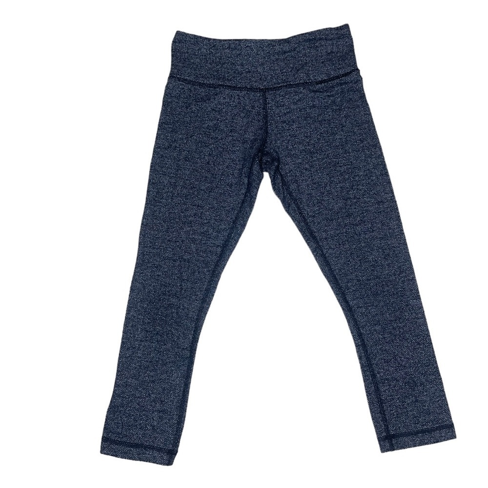 Lululemon Herringbone High Time Crop Leggings Size 4